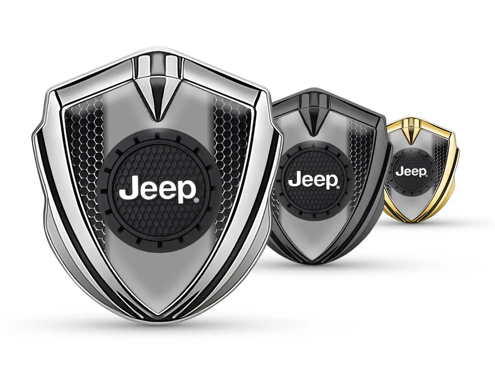Jeep Badge Autoadesivo Stile Minimal Look High-End